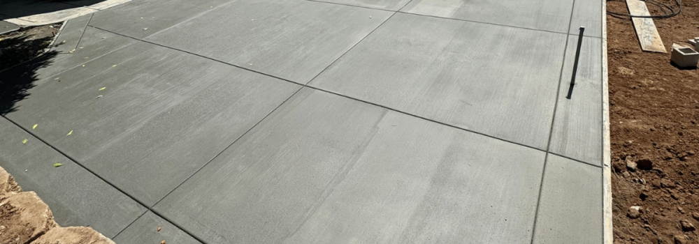 Backyard Stamped Concrete